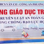 HOẠT ĐỘNG GIÁO DỤC TRẢI NGHIỆM “TUYÊN TRUYỀN LUẬT AN TOÀN GIAO THÔNG VÀ PHÒNG CHỐNG BẠO LỰC HỌC ĐƯỜNG”